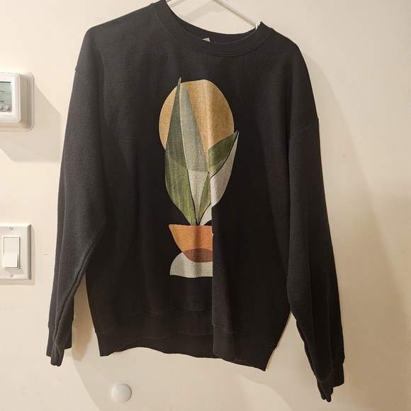 Threadless Plant Crewneck Sweater - Picture 1 of 2